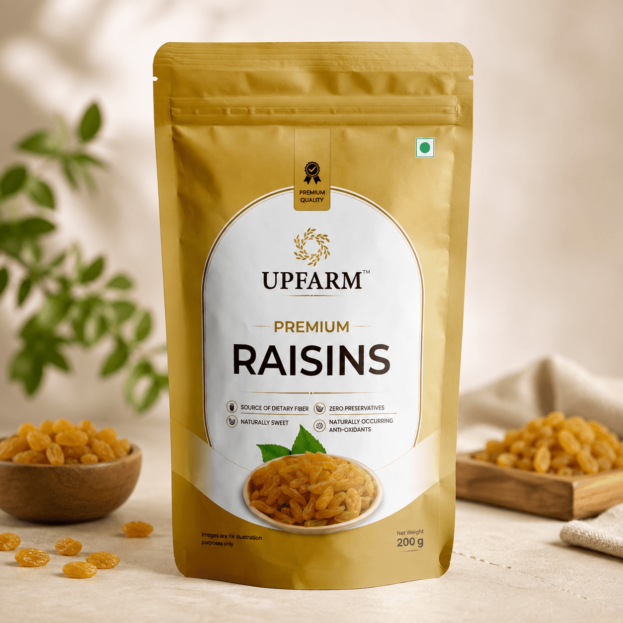 Upfarm Premium Raisins image 1 of 8